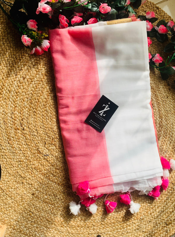 Mul Cotton Tye Dye Sarees