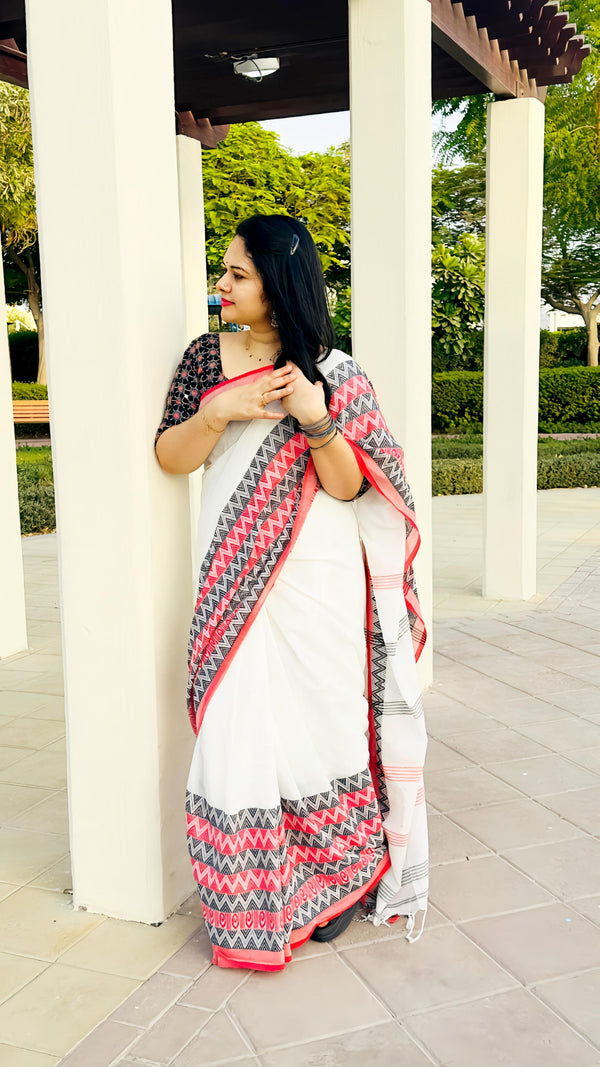 Begumpuri Pure Cotton Handweived Sarees