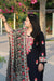 Rayon Deep Navy Blue Floral Embroidery Thread Work 3 pc Suit